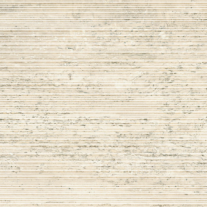 I TRAVERTINI BIANCO RIBBED