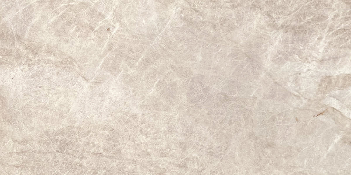 Taj Mahal honed quartzite tile in warm white, a full tile face with soft taupe veining and a fine crystalline texture